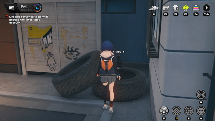 Inky Hide and Seek - Backstreets - Tires