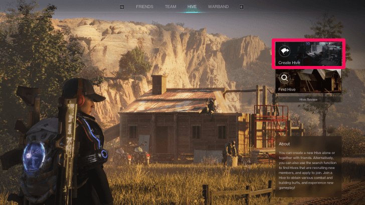 Once Human - Create Hive Button