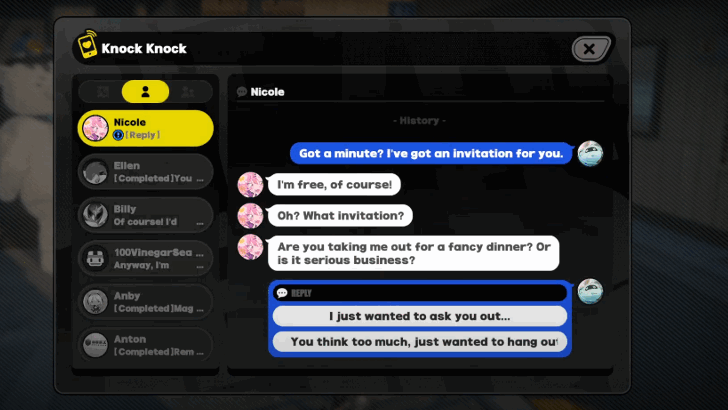 Send An Invitation to Nicole