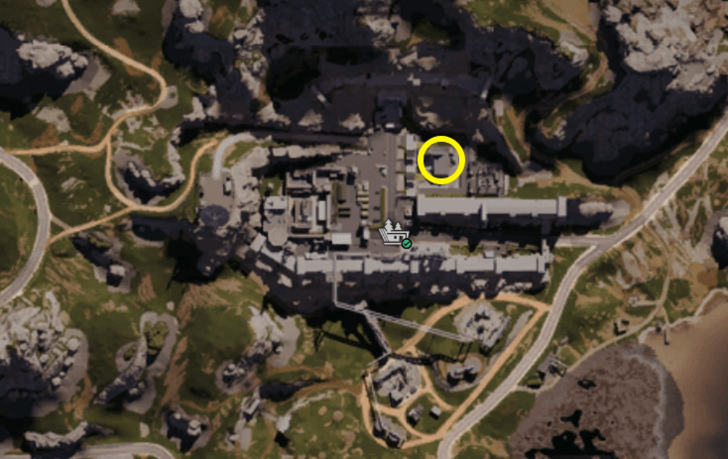 Once Human GAIA Research Center Ruins Weapon Crate Map