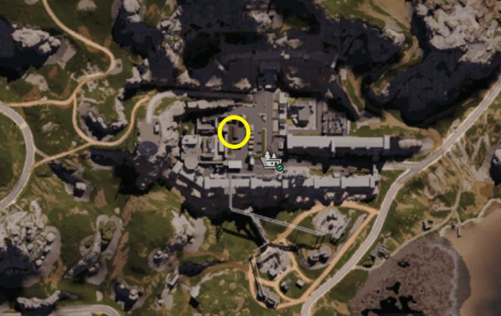 Once Human GAIA Research Center Ruins Gear Crate Map