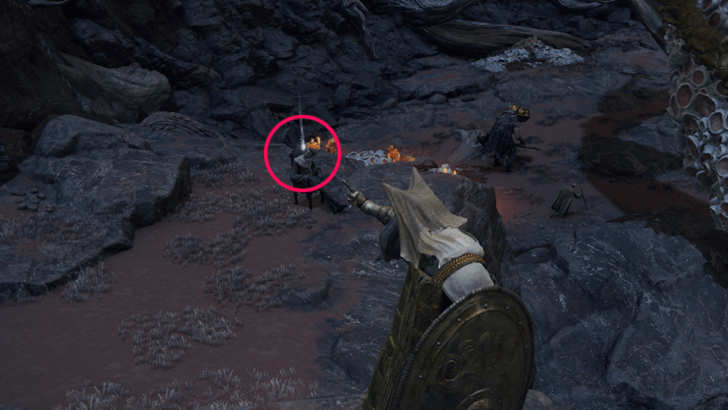 Elden Ring - Somber Smithing Stone 4 Fort Gael East World Location