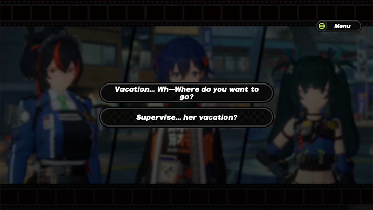 Quiz Prize Dialgoue Choices