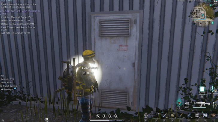 Once Human - Restart the Generator