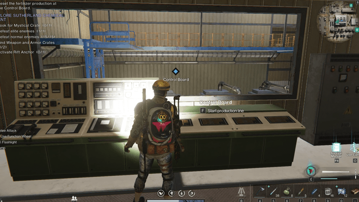 Once Human - Reset the Fertilizer Factory Using the Control Board