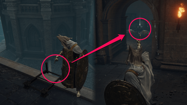 Elden Ring - Somber Smithing Stone 4 Raya Lucaria Academy Rooftops World Location