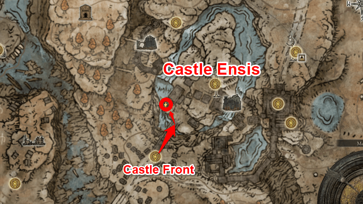 Elden Ring - Somber Smithing Stone 1 Map View