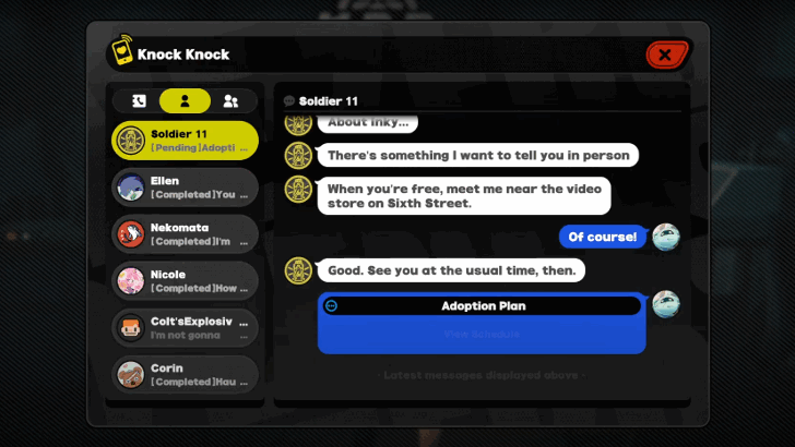 Accept the Commission From Soldier 11