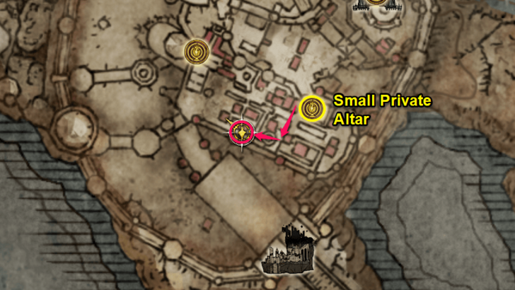 Elden Ring - Somber Smithing Stone 4 Belurat Map Location