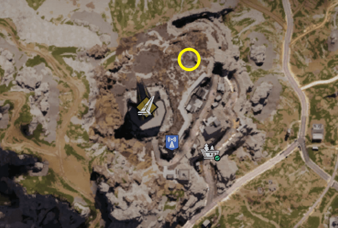 Once Human  GAIA Cliff Monolith Rift Anchor Map