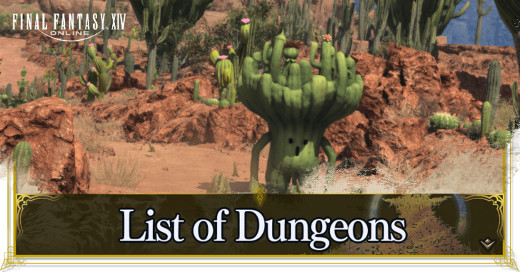 Final Fantasy XIV - List of Dungeons