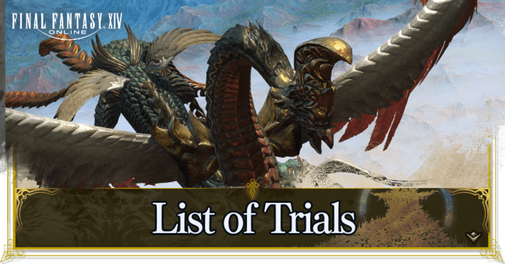 Final Fantasy XIV - List of Trials