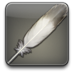 Silver Chocobo Feather