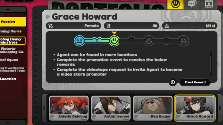 Friendly Trust Level With Grace