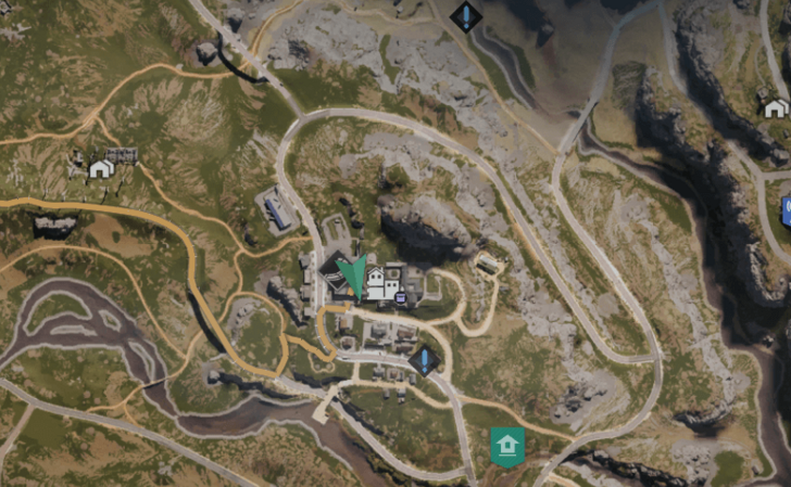 Once Human Holt Town Weapon Crate Map