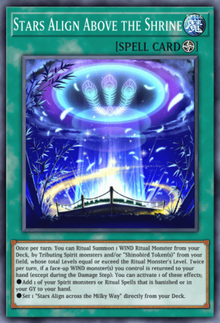 Stars Align Above the Shrine