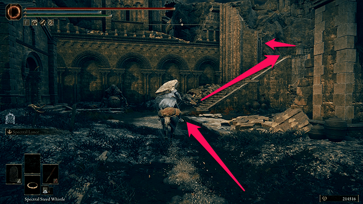 Go Up the Stairs then Turn Left (Step 4)