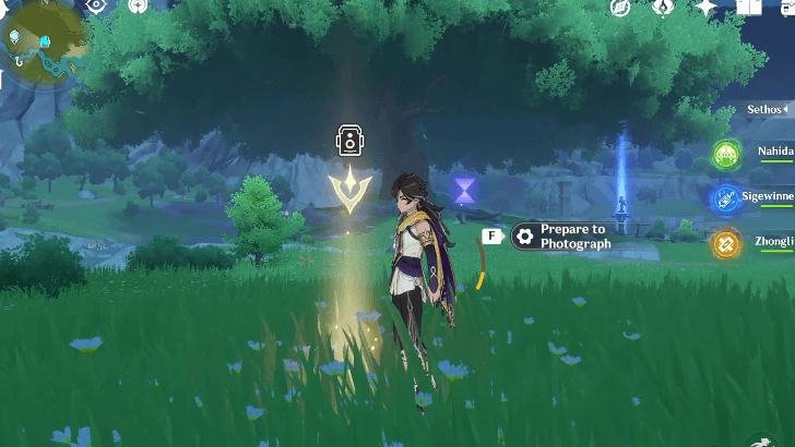 Genshin - The Great Tree and Legends - Prepare to Photograph