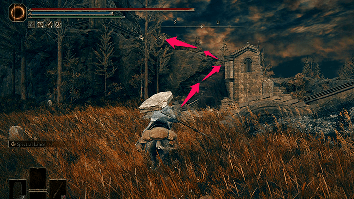 Go Up the Rubble (Step 3)