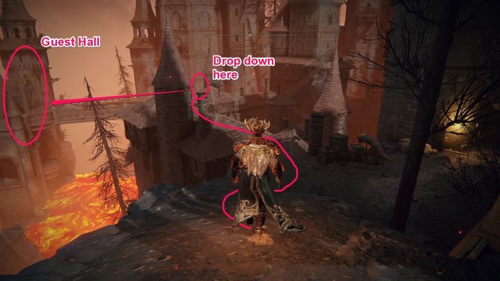 Blasphemous Blade - Prison Town Church to Guest Hall