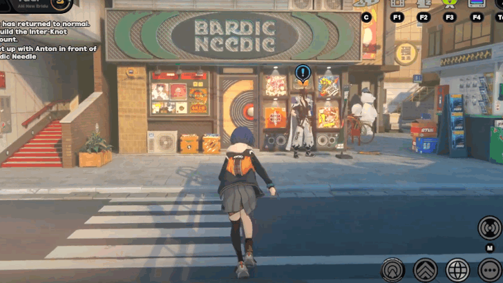 Meet up with Anton in front of Bardic Needle