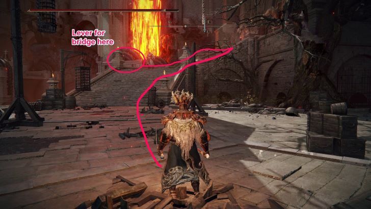 Blasphemous Blade - Temple of Eiglay Bridge Lever