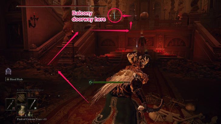 Blasphemous Blade - Balcony Doorway