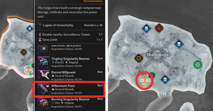 The First Descendant - Millenium Frost Location