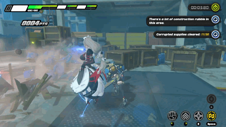 Clear the Corrupted Supplies