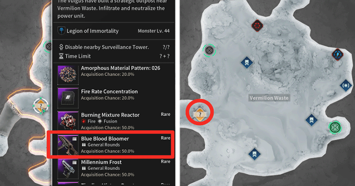 The First Descendant - Blue Blood Bloomer Location
