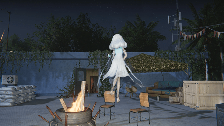 Once Human - Take a Picture by the Bonfire