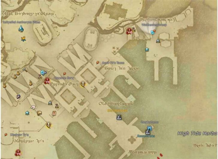 FFXIV - Feats of Pots Map Location