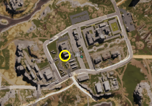 Once Human East Blackfell Junction Weapon Crate Map