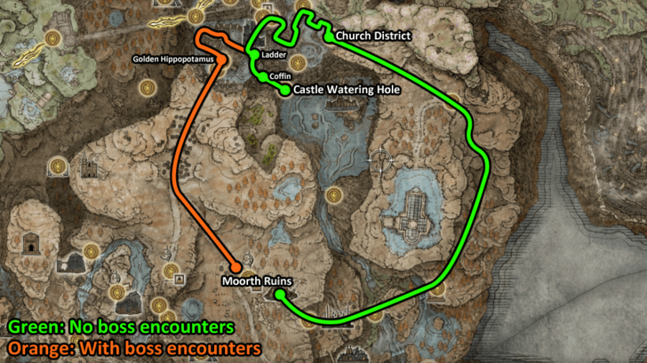 Elden Ring - How to Get to Castle Watering Hole