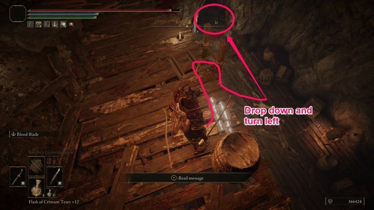 Moonveil - Ladder to Boss Room