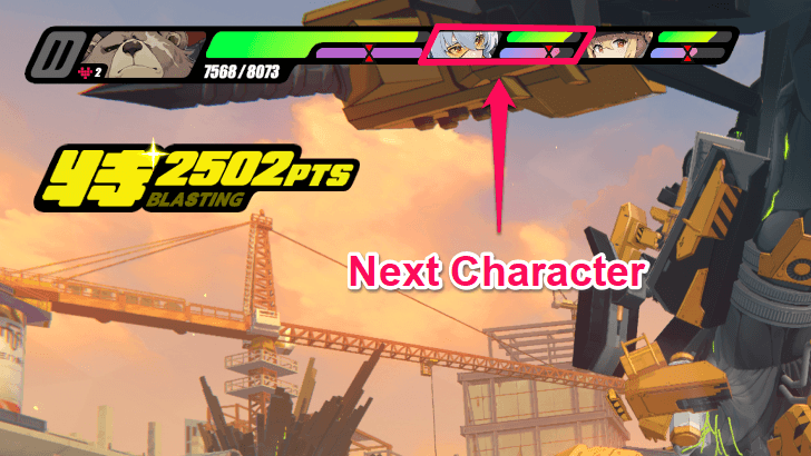 Switching Characters