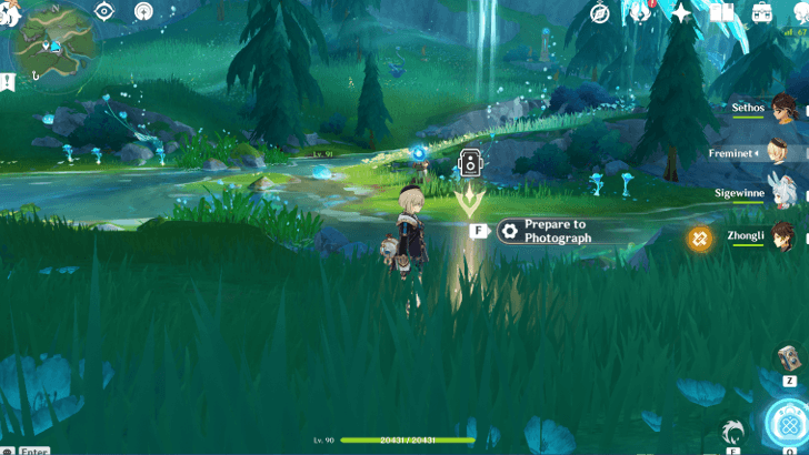 Genshin - The Beauty of Mystique Location