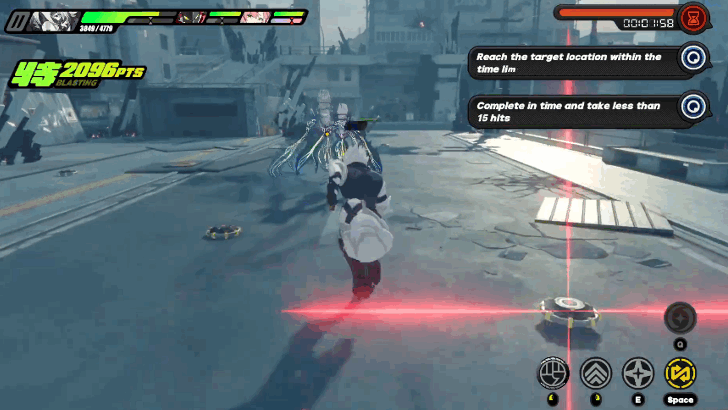 Reach to the Target Location