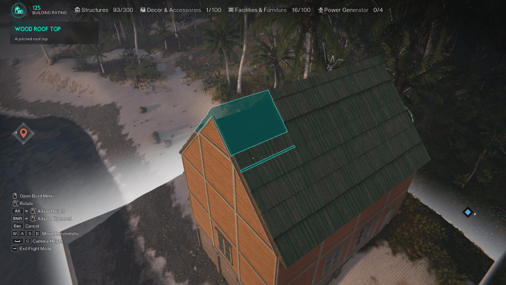 Once Human - Placing a Roof on a House