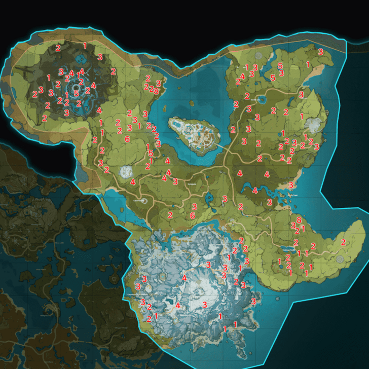 Hilichurl Locations in Mondstadt