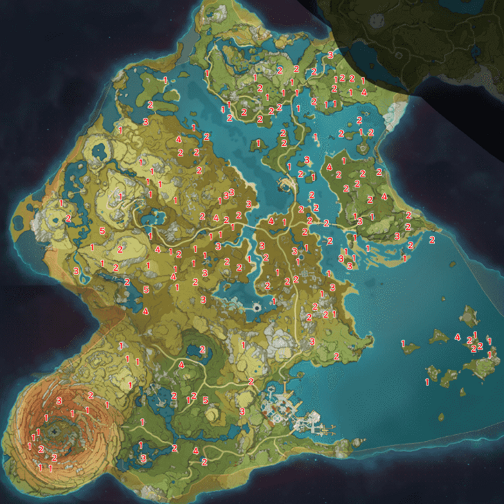 Hilichurl Locations in Liyue