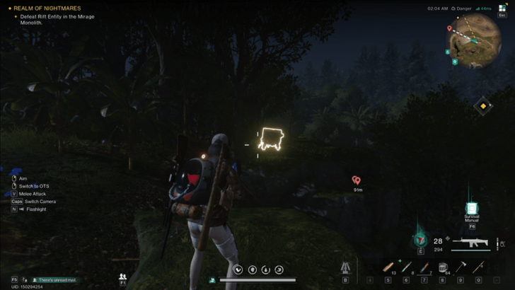 Once Human  - Morphic Crate Location Dayton Wetlands Rippleby