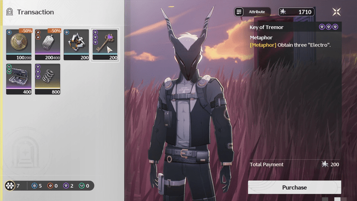 Wuthering Waves -Depths of Illusive Realm - Key of Tremor Transaction