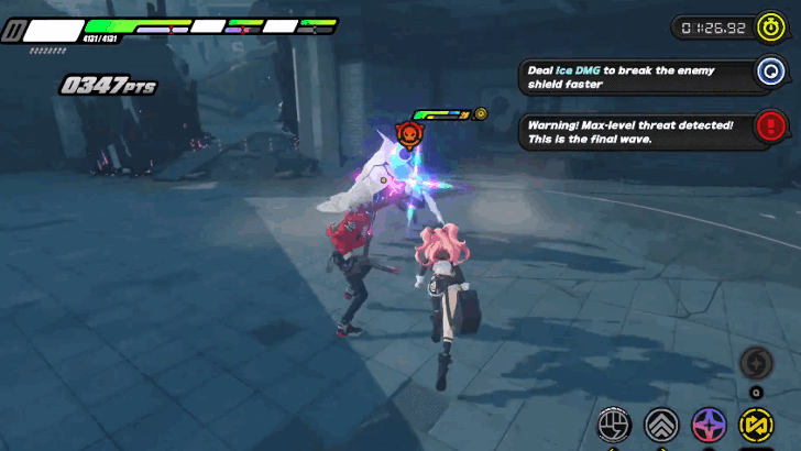 Defeat the Enemies With Ice Attacks