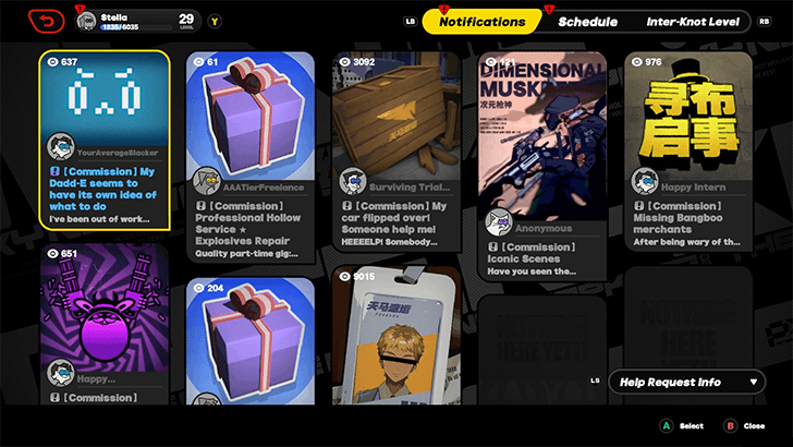 Experiencing Dadd-E Inter-Knot