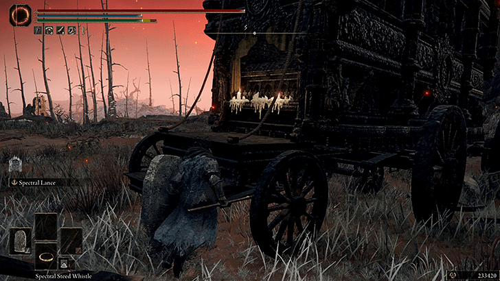 Approach the Carriage Guarded by Dogs (Step 3)