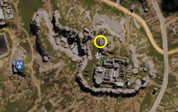 Once Human Ricci Securement Point Gear Crate Map