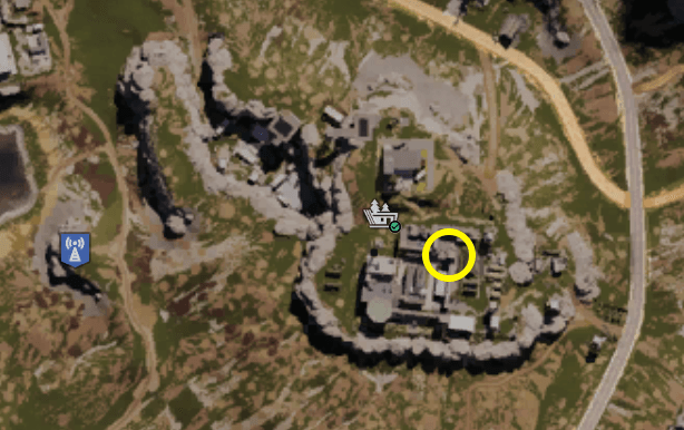 Once Human Ricci Securement Point Gear Crate Map