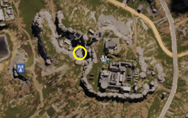 Once Human  Ricci Securement Point Rift Anchor Map