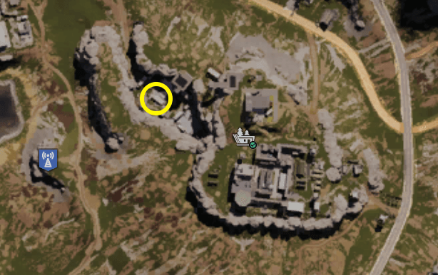 Once Human Ricci Securement Point Gear Crate Map